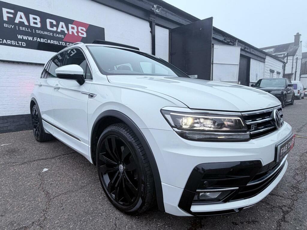 Volkswagen Tiguan 2.0 Tsi R-line Dsg 4Motion Euro 6 Ss 2018 PE18WNX White #2
