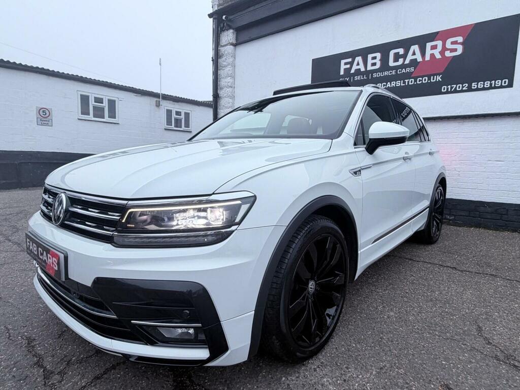 Volkswagen Tiguan 2.0 Tsi R-line Dsg 4Motion Euro 6 Ss 2018 PE18WNX White #4