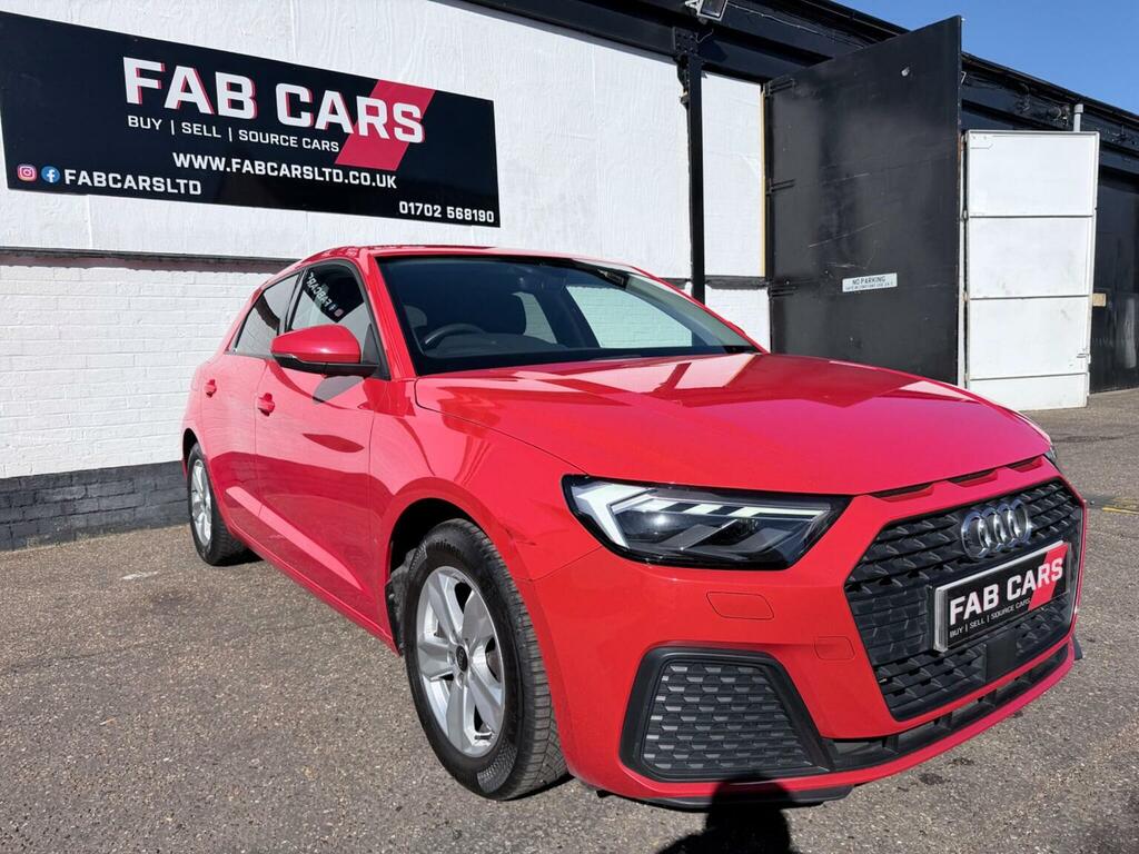 Audi A1 1.0 Tfsi 25 Technik Sportback S Tronic Euro 6 Ss PJ70EPZ Red #2