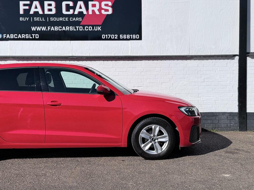 Audi A1 1.0 Tfsi 25 Technik Sportback S Tronic Euro 6 Ss PJ70EPZ Red #6
