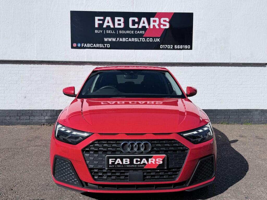 Audi A1 1.0 Tfsi 25 Technik Sportback S Tronic Euro 6 Ss PJ70EPZ Red #3