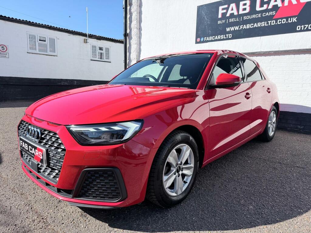 Audi A1 1.0 Tfsi 25 Technik Sportback S Tronic Euro 6 Ss PJ70EPZ Red #4