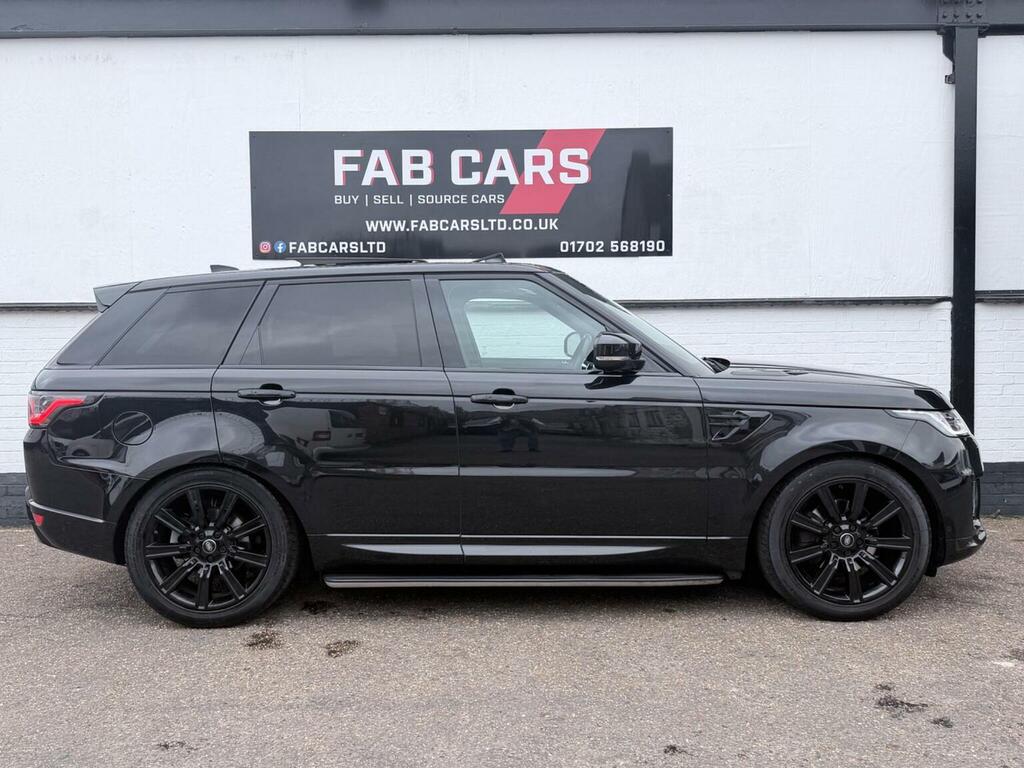 Land Rover Range Rover Sport 3.0 Sd V6 Dynamic 4Wd Euro 6 S YR19EAX Black #5