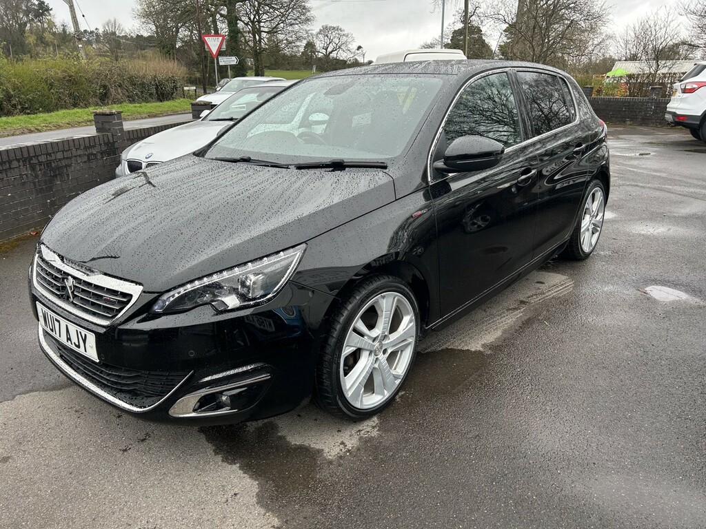 Peugeot 308 Hatchback Ss Gt Line 2017 Black #3