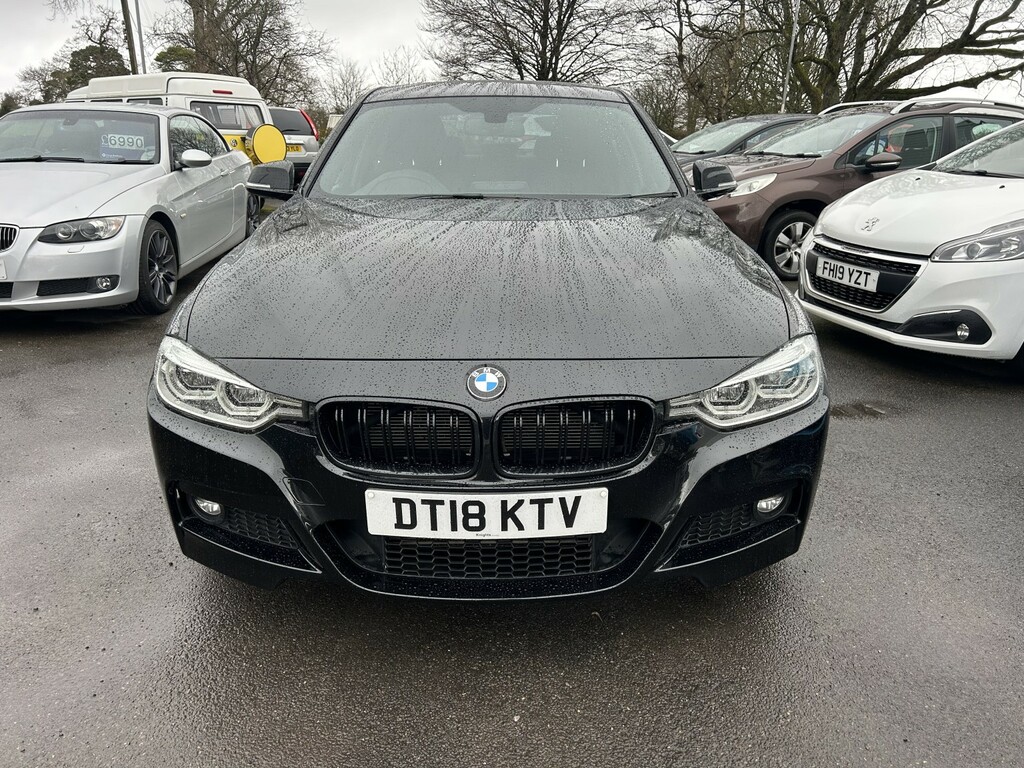 BMW 3 Series Saloon 2.0 320D M Sport Saloon 2018 Black #2