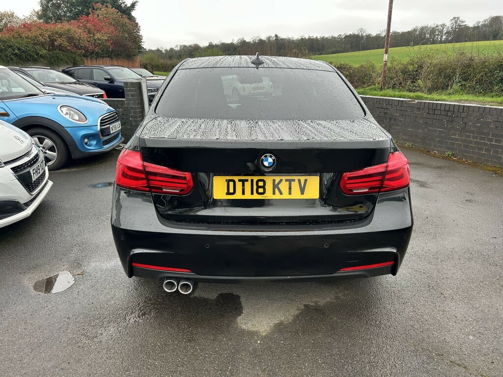 BMW 3 Series Saloon 2.0 320D M Sport Saloon 2018 Black #5