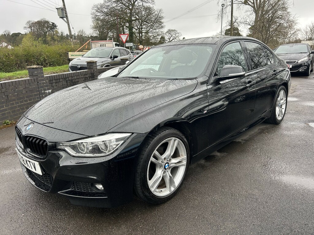 BMW 3 Series Saloon 2.0 320D M Sport Saloon 2018 Black #3