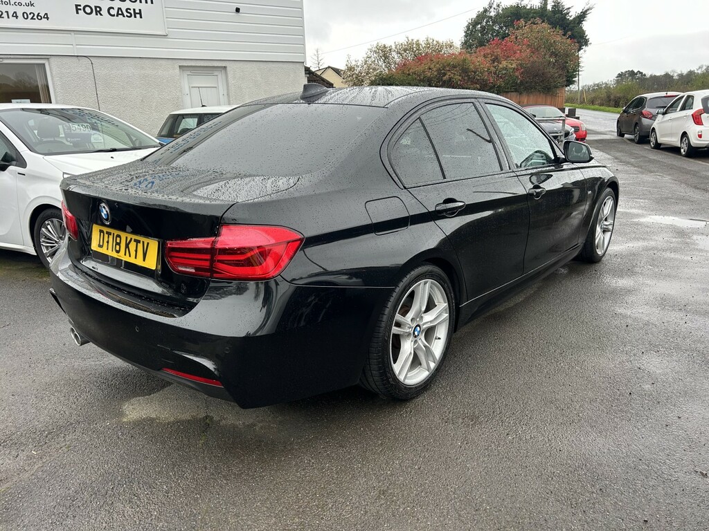 BMW 3 Series Saloon 2.0 320D M Sport Saloon 2018 Black #6