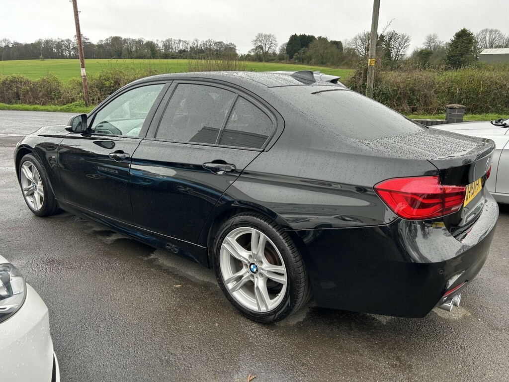 BMW 3 Series Saloon 2.0 320D M Sport Saloon 2018 Black #4