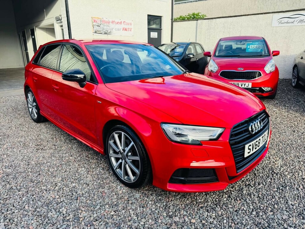 Audi A3 1.5 Tfsi Cod 35 Black Edition SV68TOJ Red #2