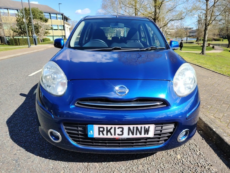 Nissan Micra 1.2 12V Acenta Hatchback RK13NNW Blue #2