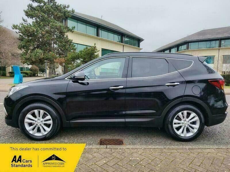 Hyundai Santa Fe 2.2 Crdi Blue Drive EA67FZL Black #4