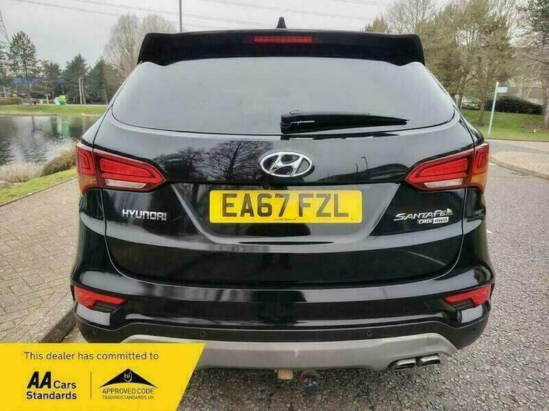 Hyundai Santa Fe 2.2 Crdi Blue Drive EA67FZL Black #6