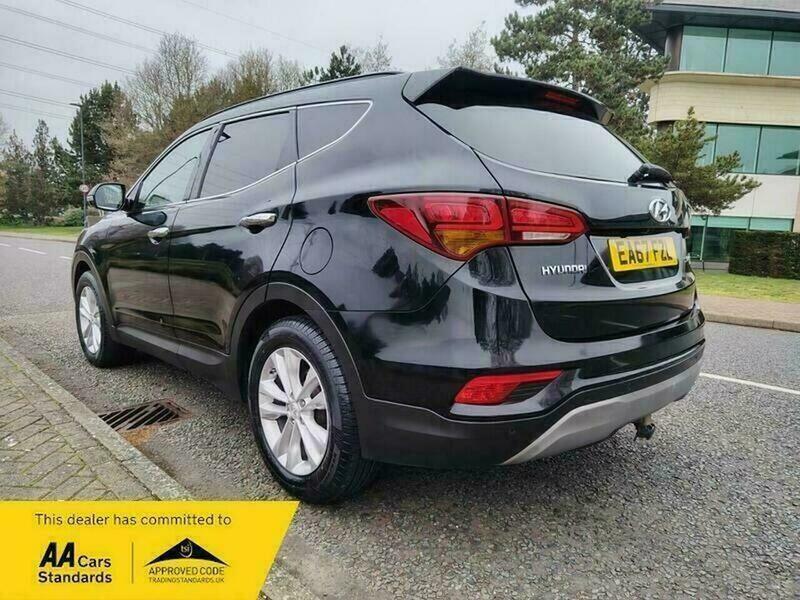 Hyundai Santa Fe 2.2 Crdi Blue Drive EA67FZL Black #5