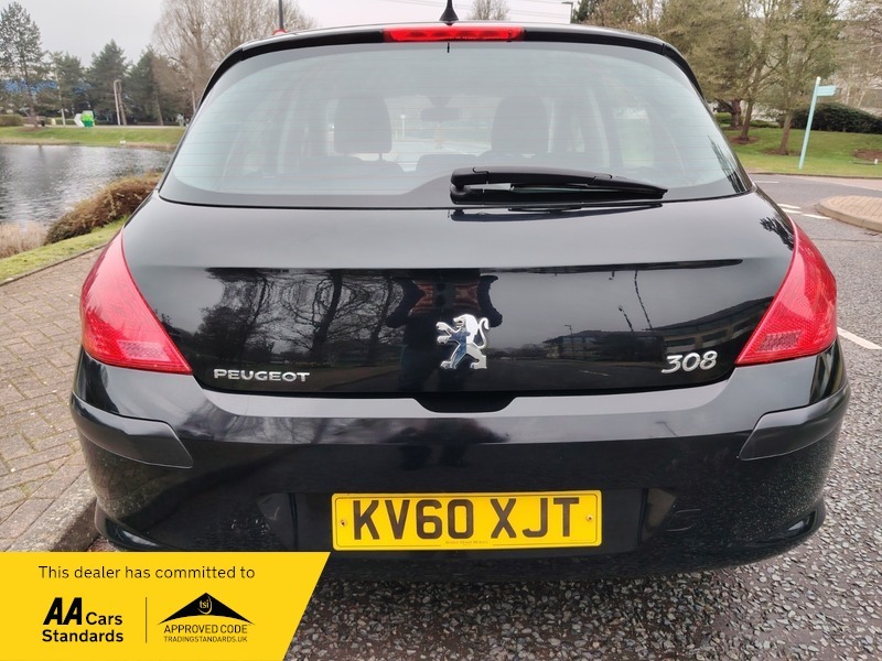Peugeot 308 1.6 Hdi S Hatchback Black #6