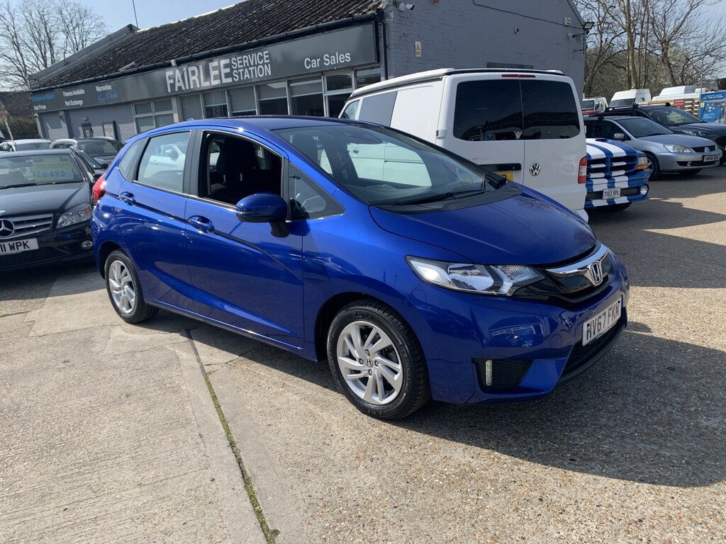 Honda Jazz Hatchback 1.3 I-vtec Se 2017 HV67FKM Blue #2