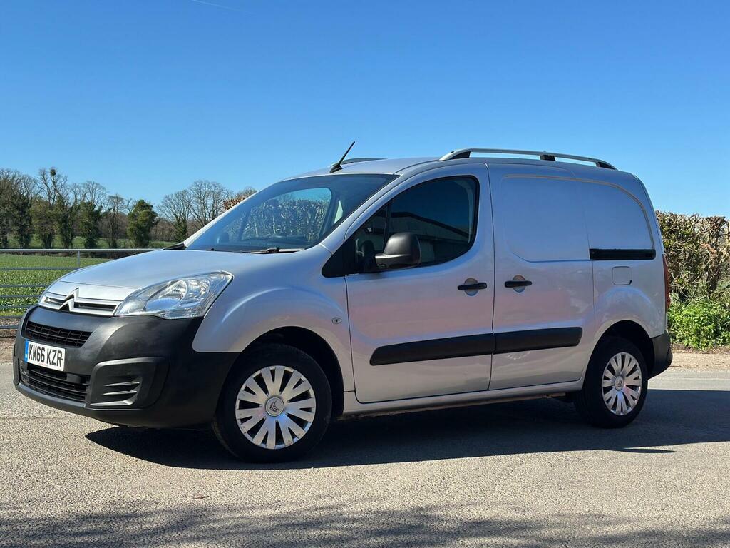 Citroen Berlingo Panel Van 1.6 Bluehdi 850 Enterprise L1 2016 KM66KZR Silver #4