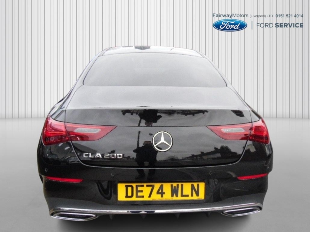 Mercedes-Benz CLA Class 1.3 Cla 200 Amg Line Executive DE74WLN Black #4