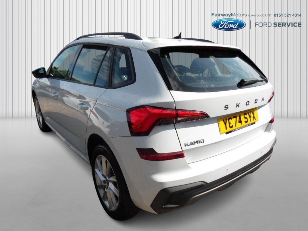 Skoda Kamiq 1.0 Se Tsi YC74SYX White #5