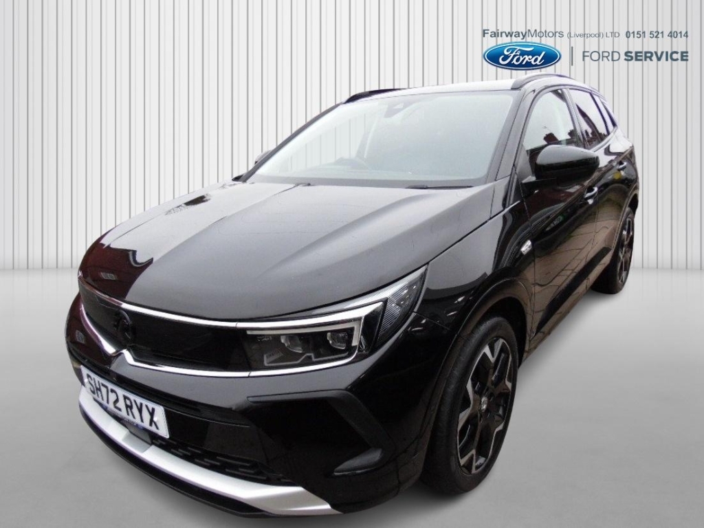 Vauxhall Grandland 1.2 Ultimate SH72RYX Black #6
