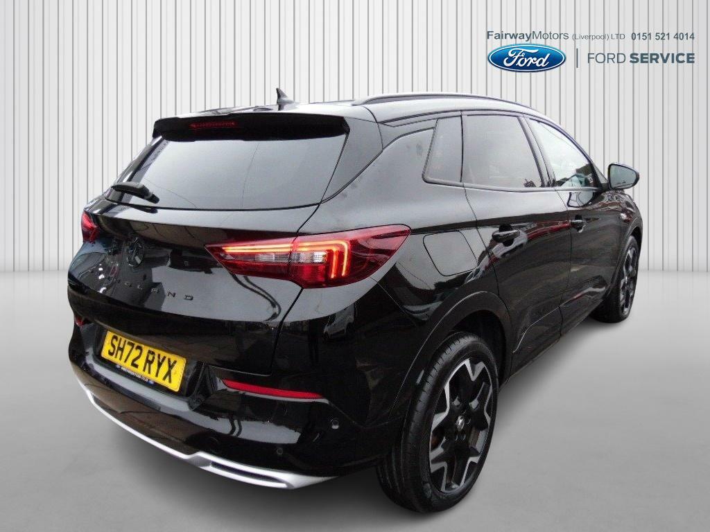 Vauxhall Grandland 1.2 Ultimate SH72RYX Black #3
