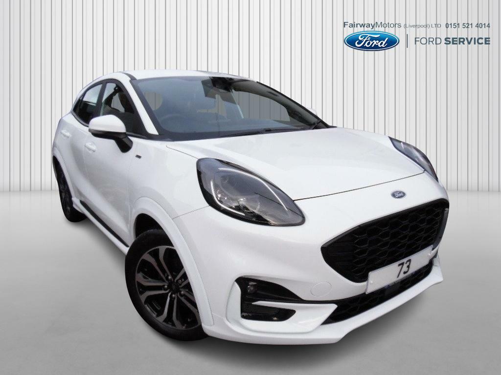 Ford Puma 1.0 St-line Mhev White