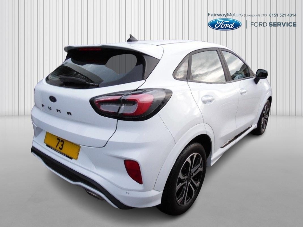 Ford Puma 1.0 St-line Mhev SXZ9263 White #3