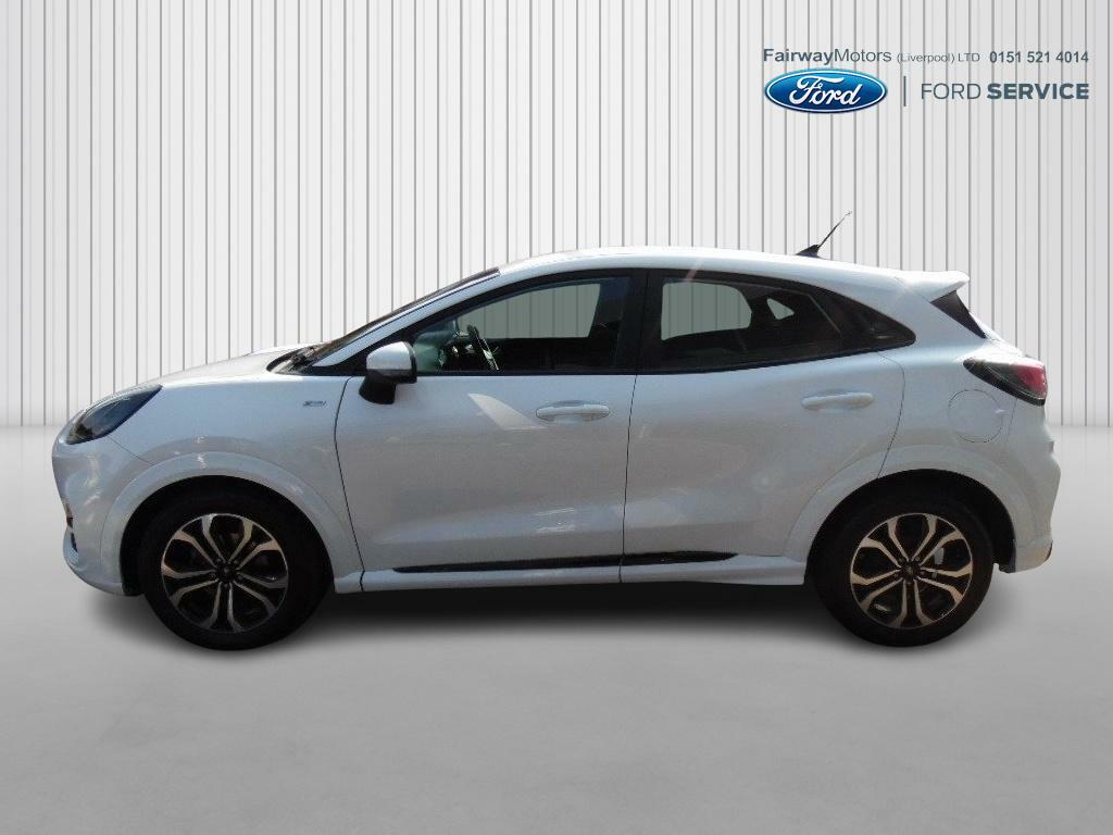 Ford Puma 1.0 St-line Mhev SXZ9263 White #5