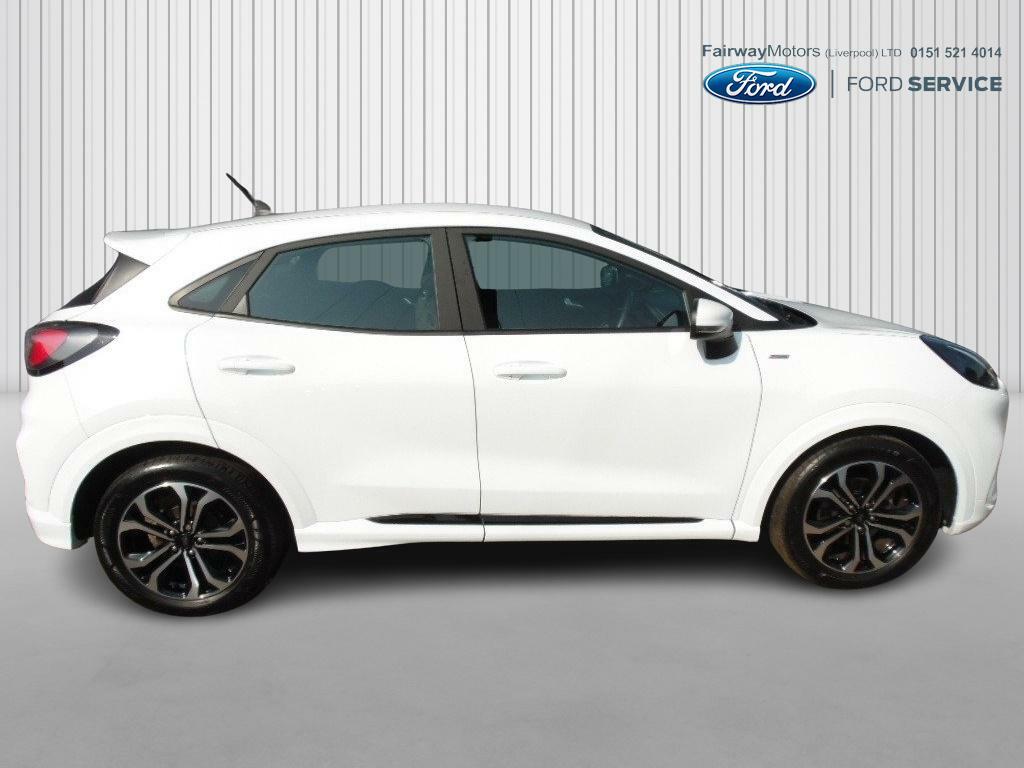 Ford Puma 1.0 St-line Mhev SXZ9263 White #2