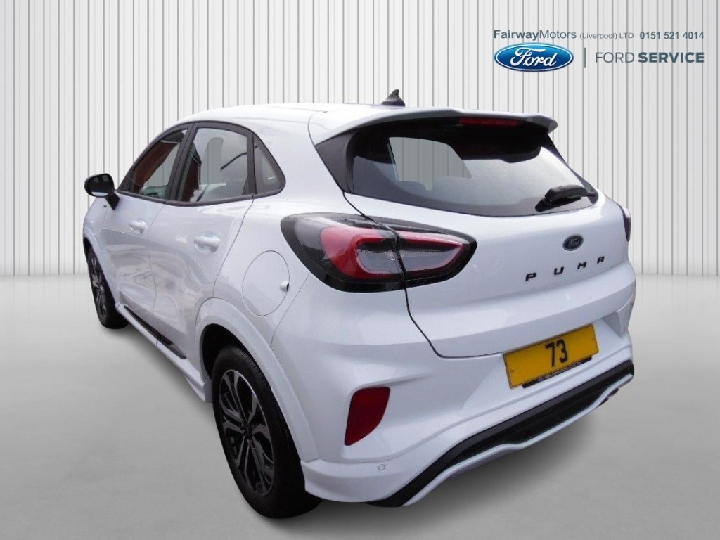Ford Puma 1.0 St-line Mhev SXZ9263 White #6