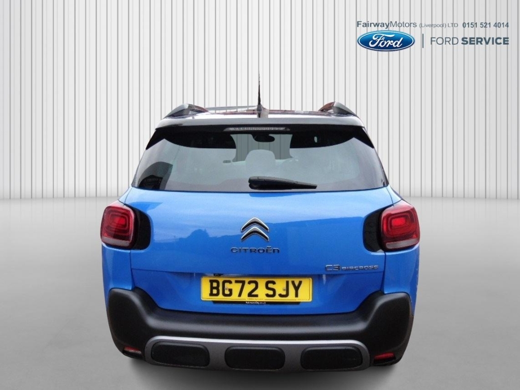 Citroen C3 Aircross 1.2 Puretech Shine Plus S S Eat6 BG72SJY Blue #4