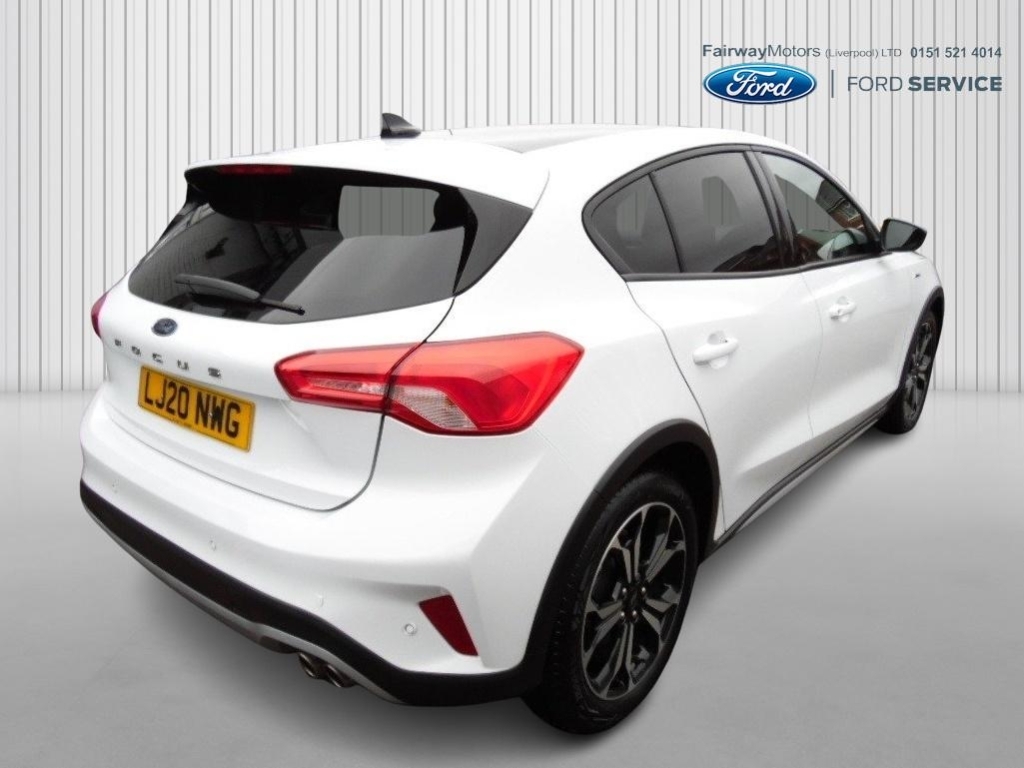 Ford Focus 1.0 X White #3
