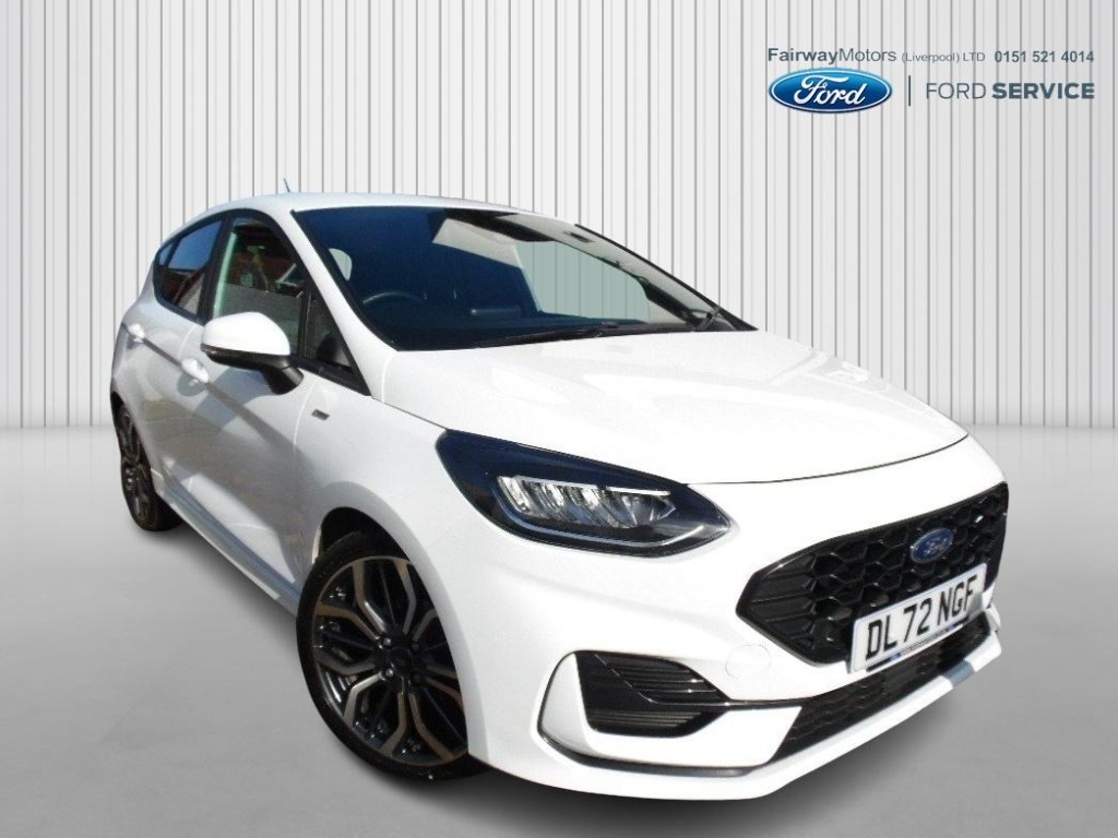 Ford Fiesta 1.0 St-line X White