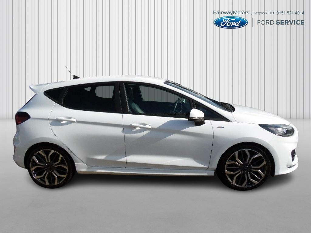 Ford Fiesta 1.0 St-line X DL72NGF White #2