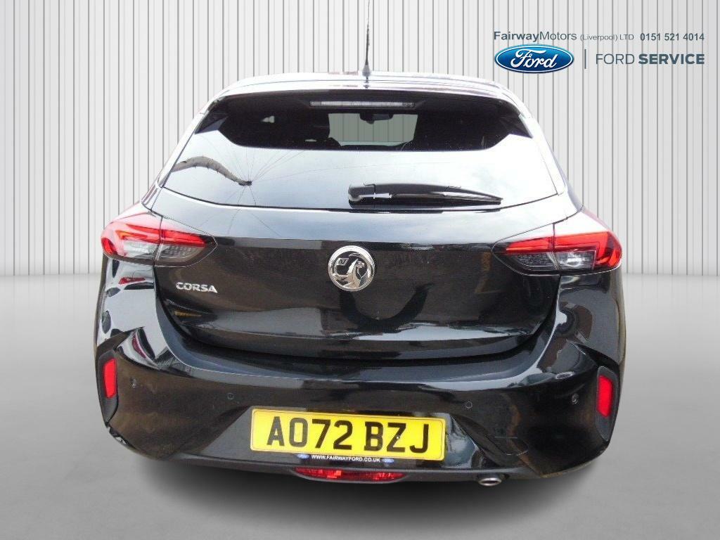 Vauxhall Corsa 1.2 Turbo Ultimate Hatchback AO72BZJ Black #4