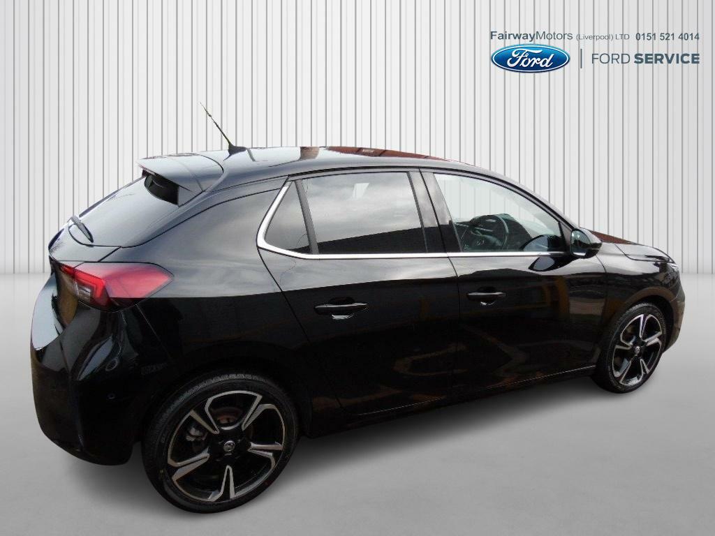 Vauxhall Corsa 1.2 Turbo Ultimate Hatchback AO72BZJ Black #2
