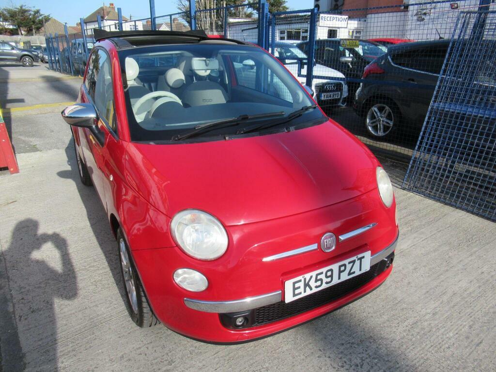 Fiat 500C 1.4 Lounge Euro 5 Red #4