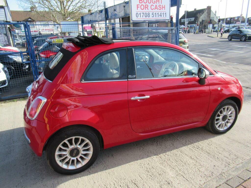 Fiat 500C 1.4 Lounge Euro 5 EK59PZT Red #6