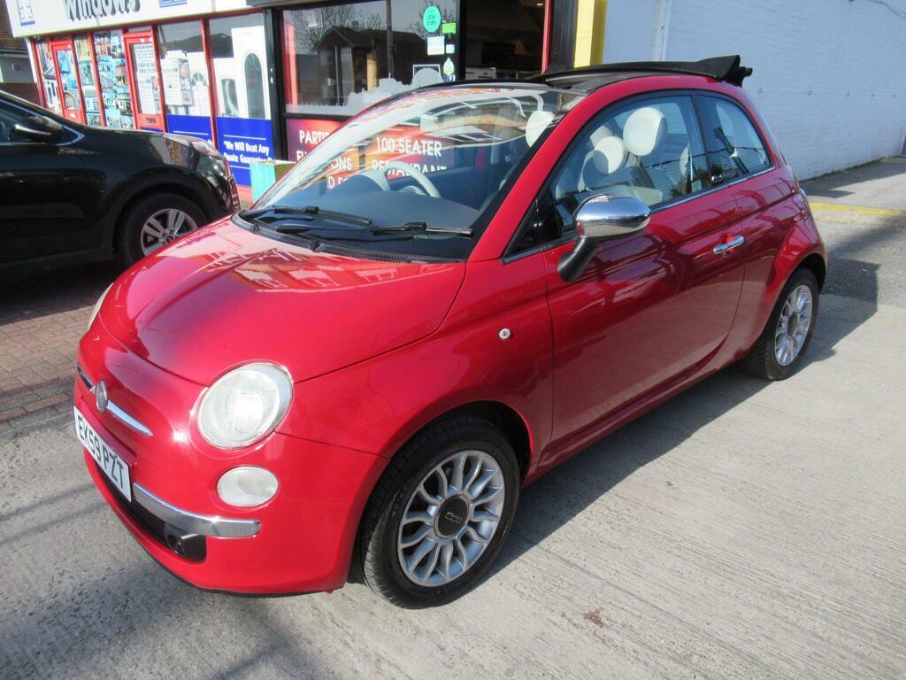 Fiat 500C 1.4 Lounge Euro 5 Red #2