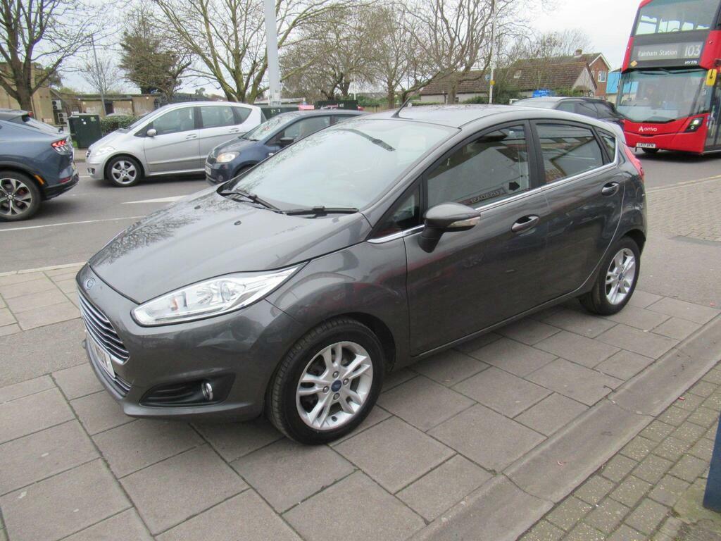 Ford Fiesta 1.0T Ecoboost Zetec Euro 6 S S AF17MOV Grey #3