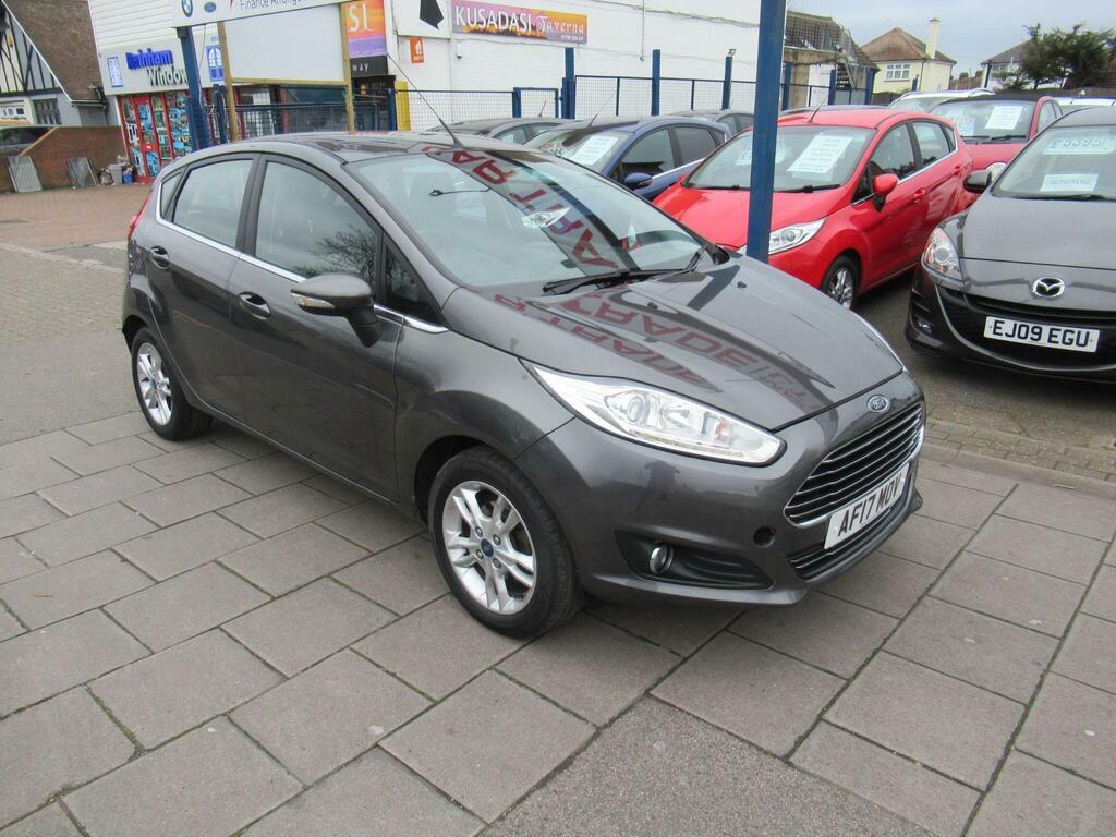 Ford Fiesta 1.0T Ecoboost Zetec Euro 6 S S AF17MOV Grey #4