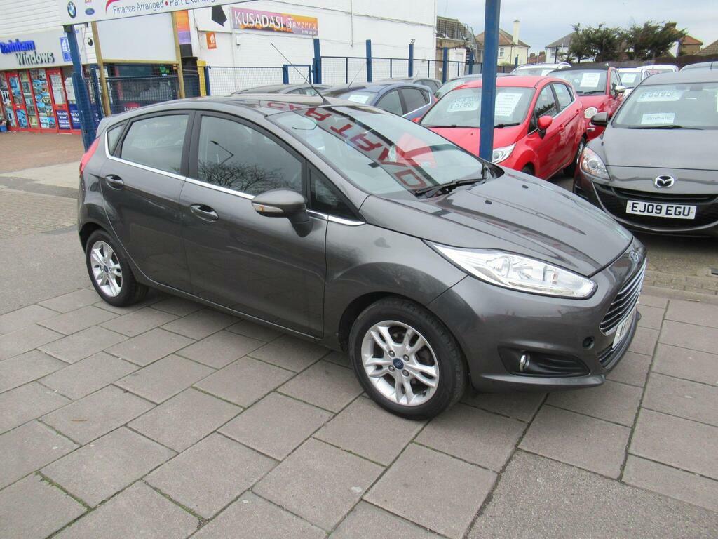 Ford Fiesta 1.0T Ecoboost Zetec Euro 6 S S AF17MOV Grey #2