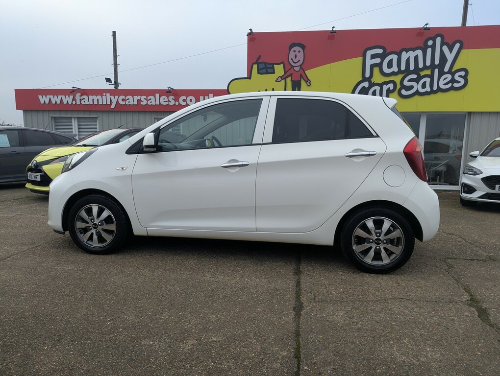 Kia Picanto Hatchback 1.0 Ecodynamics Se 201717 YH17ONS White #2