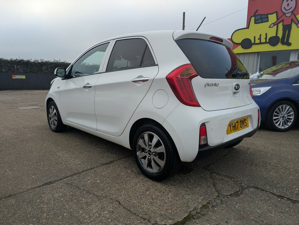 Kia Picanto Hatchback 1.0 Ecodynamics Se 201717 YH17ONS White #3