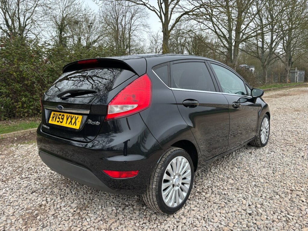 Ford Fiesta 1.4L Titanium RV59YXX Black #4
