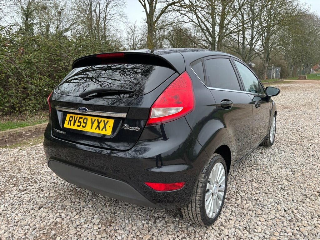 Ford Fiesta 1.4L Titanium RV59YXX Black #5