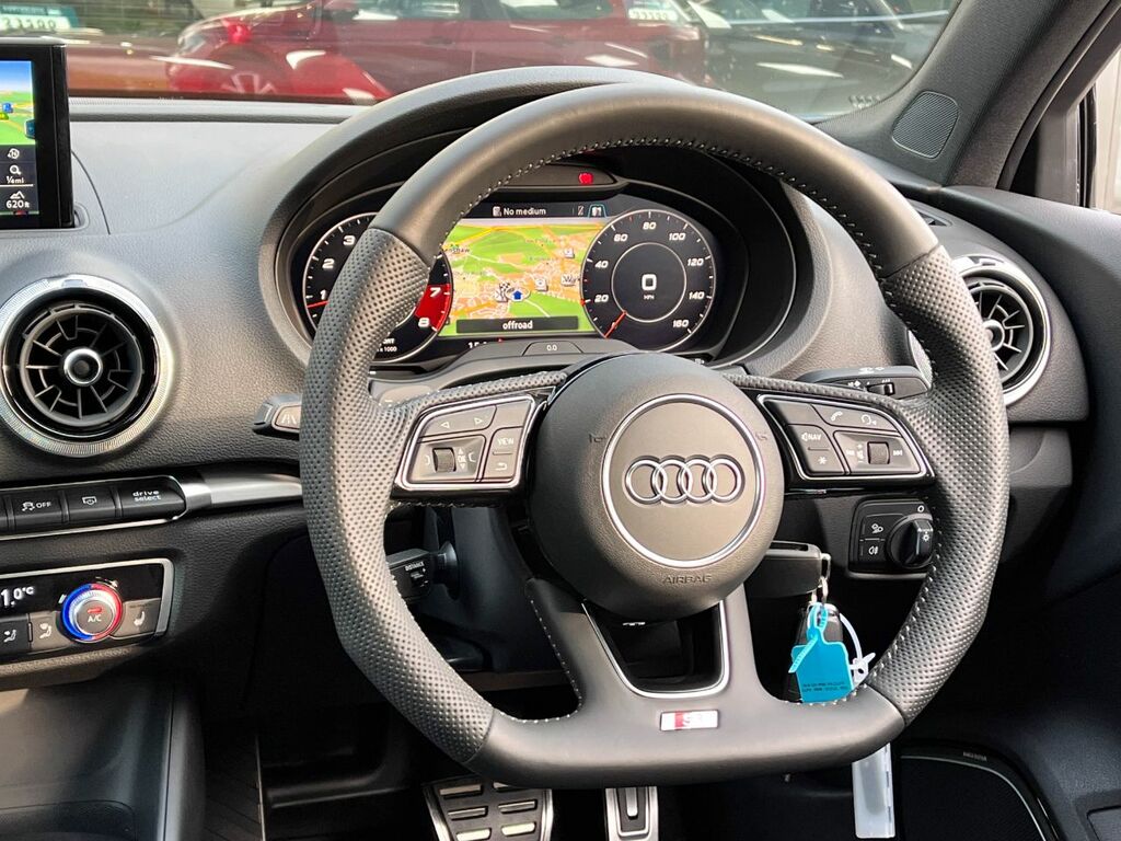 Audi S3 2.0 Tfsi Black Edition Quattro Saloon S-tronic 300 White #5