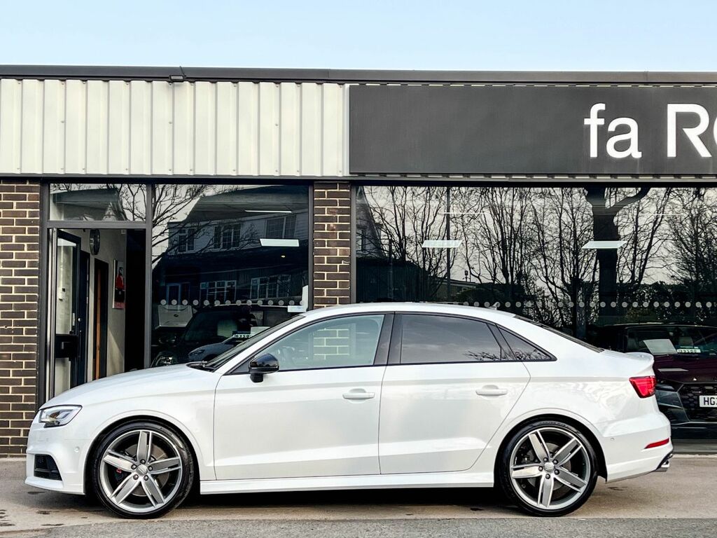 Audi S3 2.0 Tfsi Black Edition Quattro Saloon S-tronic 300 White #3