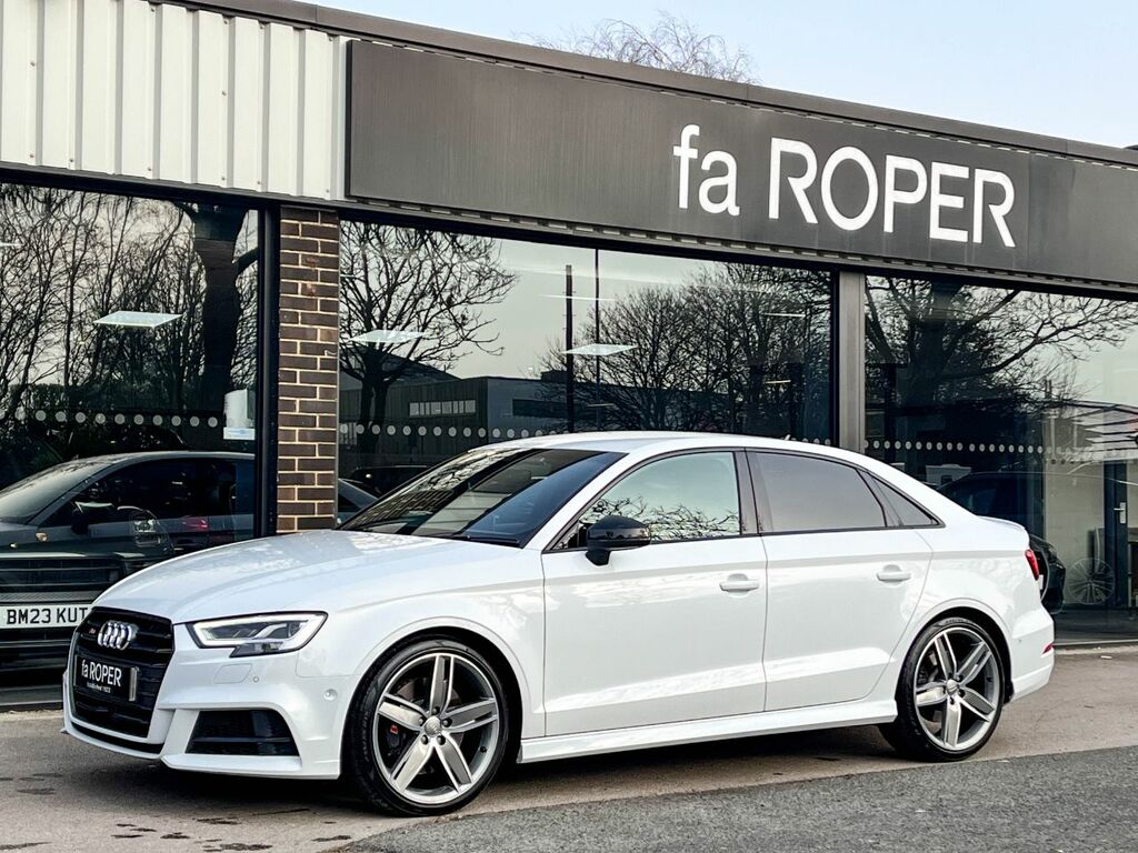 Audi S3 2.0 Tfsi Black Edition Quattro Saloon S-tronic 300 White #2
