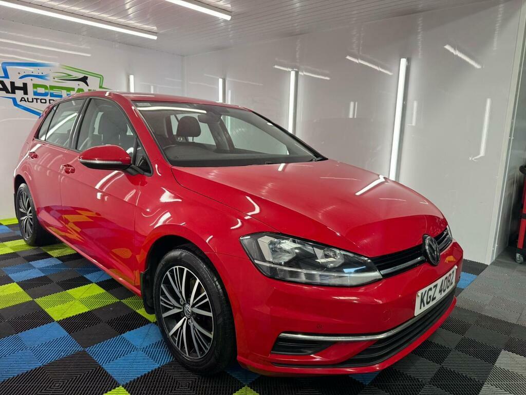 Volkswagen Golf 1.6 Tdi Se Nav Euro 6 S S KGZ4082 Red #4